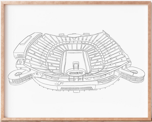 Arrowhead Stadium Print [Digital Download]