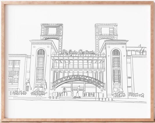 Busch Stadium Print [Digital Download]