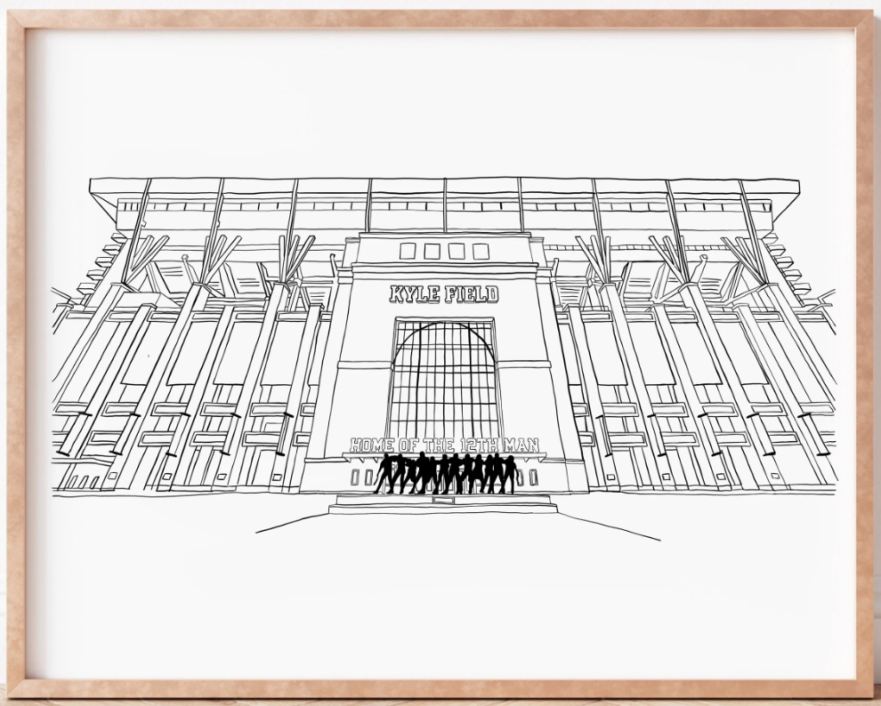 Kyle Field Print [Digital Download] – Written By Bayly