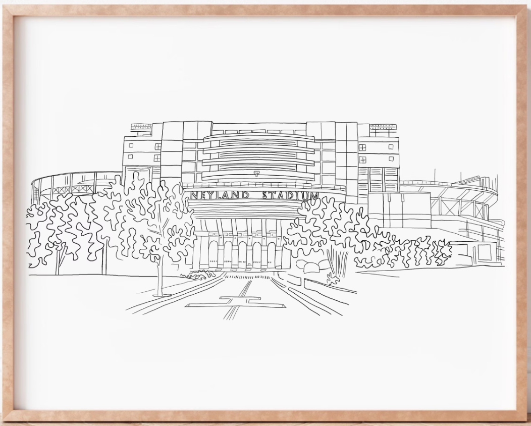 Neyland Stadium Print [Digital Download]