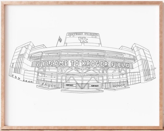 Kroger Field Print [Digital Download]