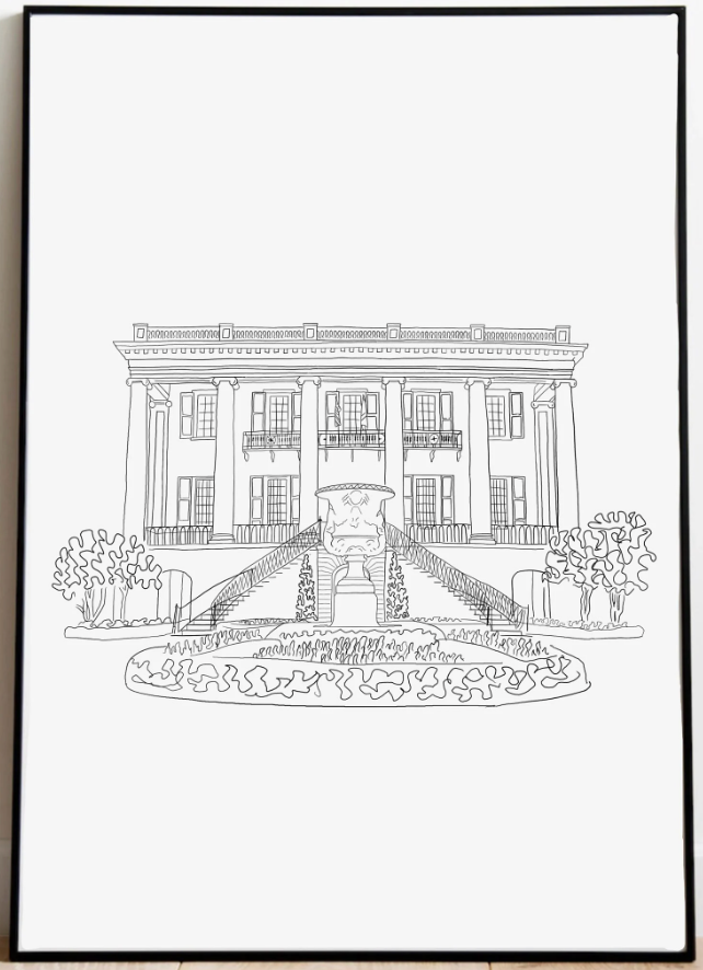 UA President's Mansion Print [Digital Download]