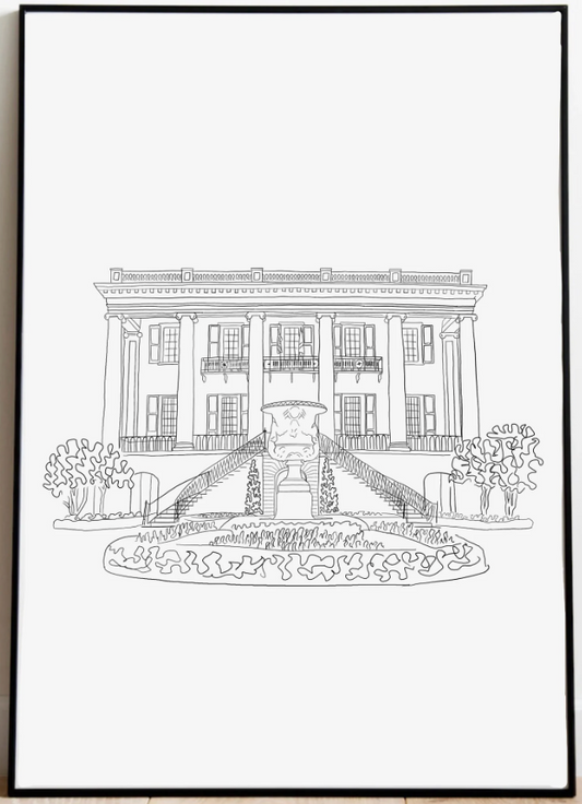 UA President's Mansion Print [Digital Download]