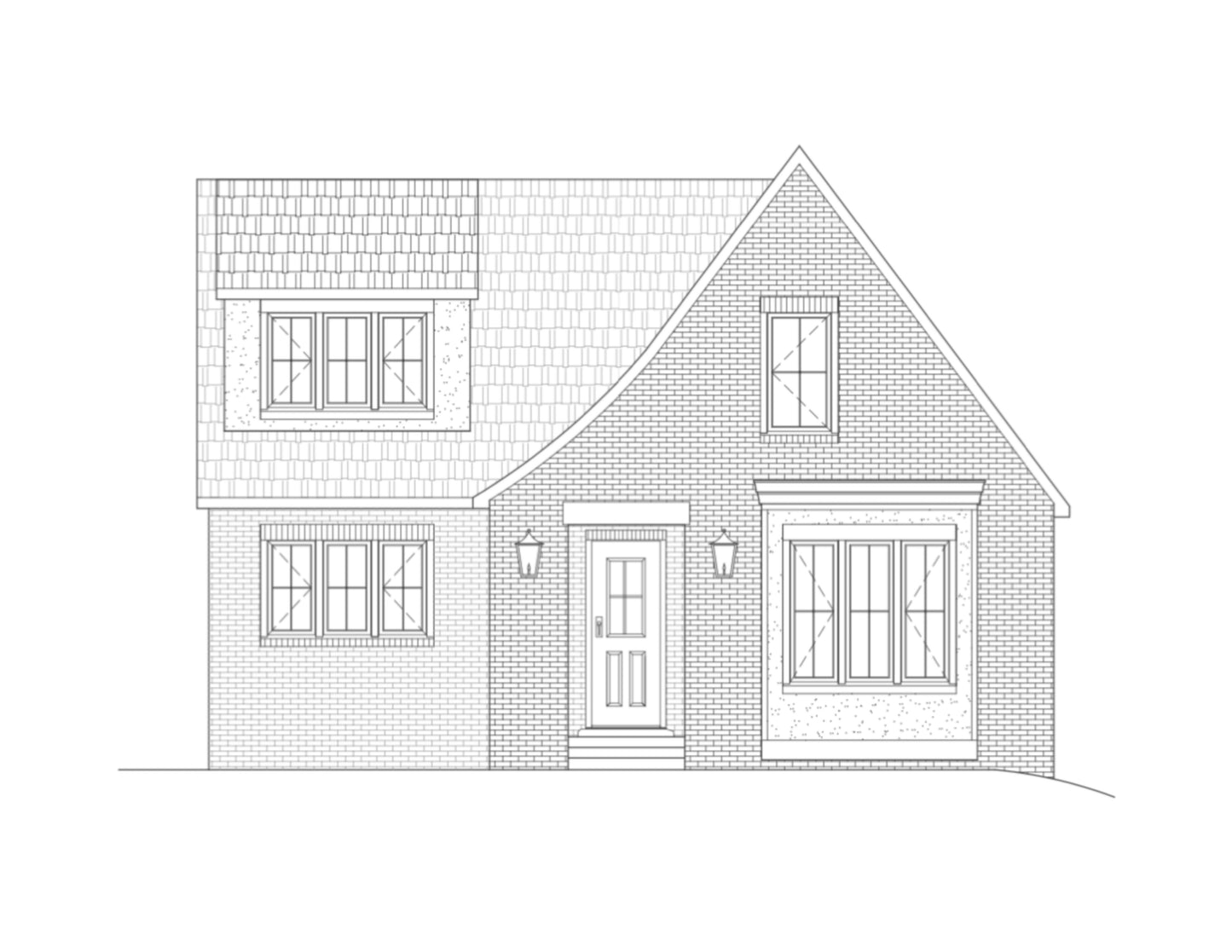 Custom Digital House Elevation Design